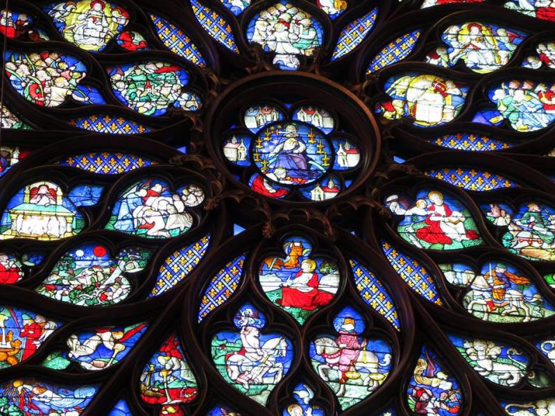 Sainte Chapelle in Parijs  (Foto: De tante van DJMO)