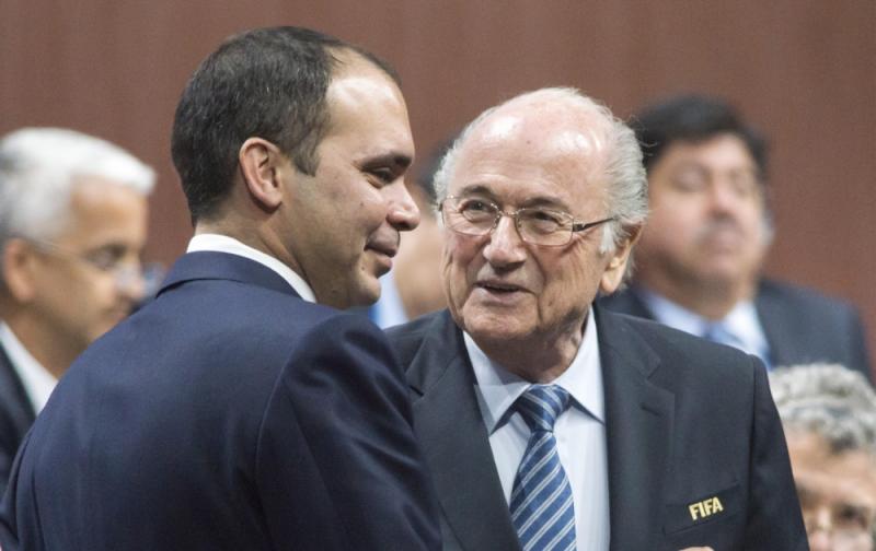 Blatter en prins Ali (Pro Shots / Zuma Sports Wire)