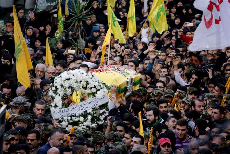 Hezbollah zweert wraak op Israël na dood lid