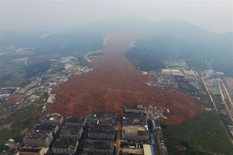 Eerste lichaam gevonden na ramp Zuid-China