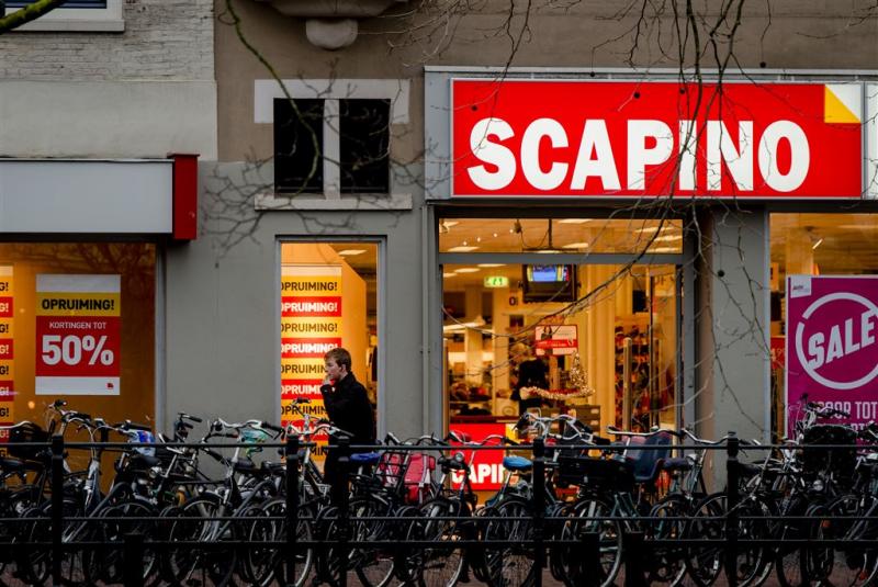 Ook schoenenketen Scapino failliet
