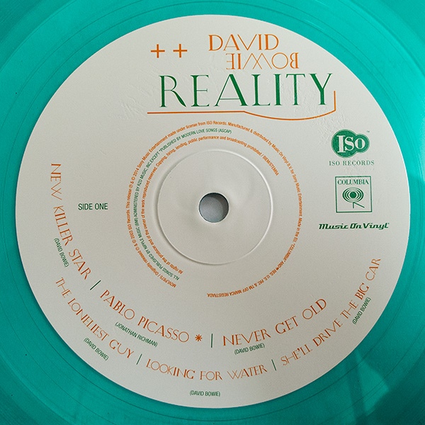 2003 David Bowie ‎– Reality A