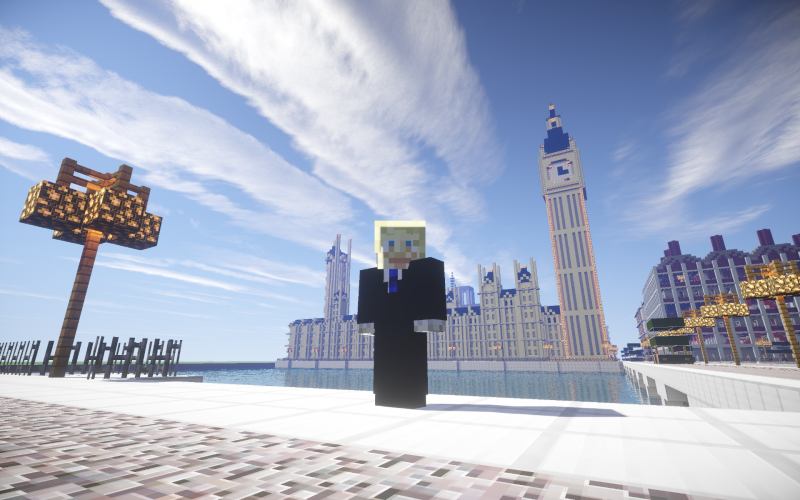 Minecraft-equivalent van Londens burgemeester Boris Johnson