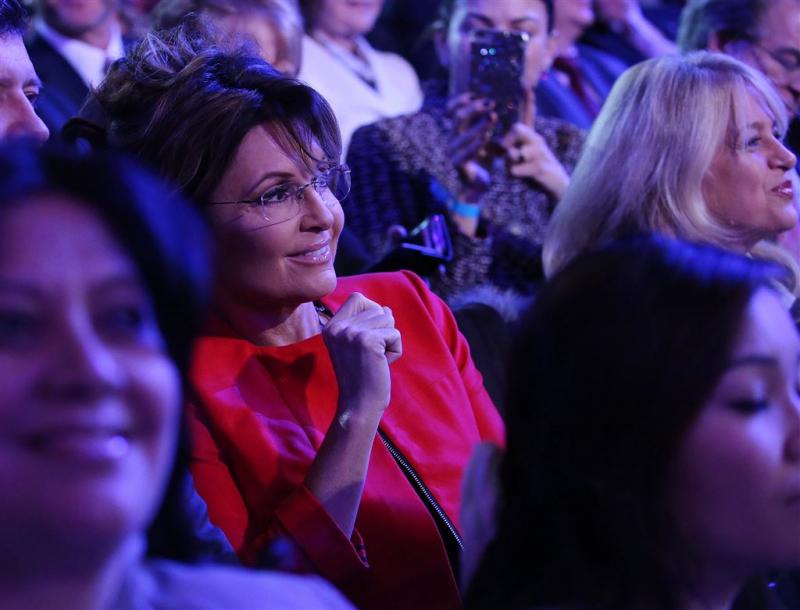 Sarah Palin steunt Trump in verkiezingen VS