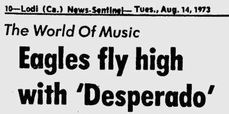 Uit de Lodi News-Sentinel van 14 augustus 1973