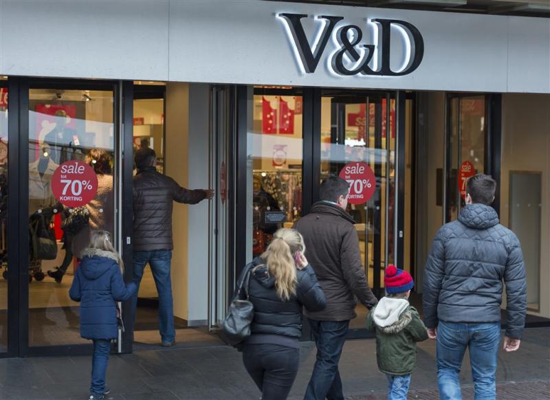 'Bankroet V&D drukt stemming consumenten'
