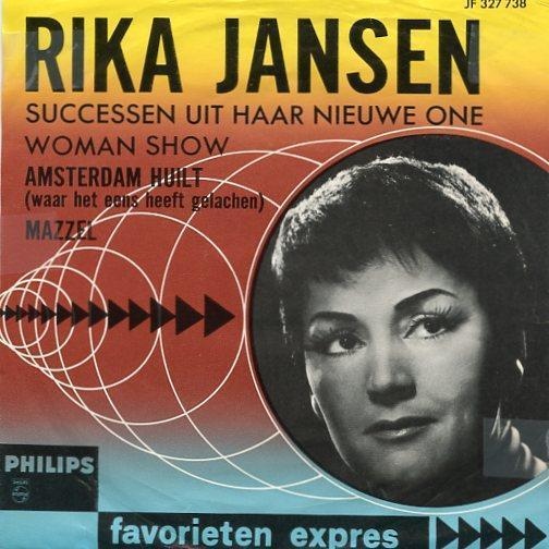 Rika Jansen ‎– Amsterdam Huilt (1964)