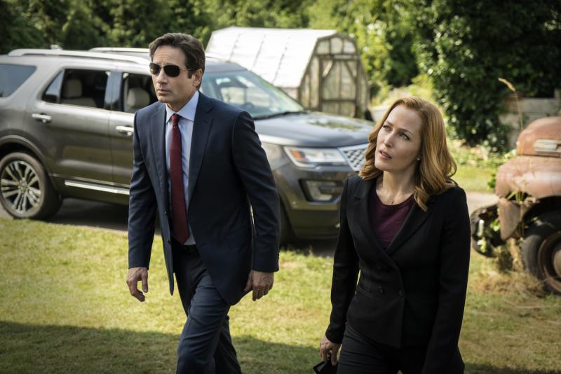 The X-Files: Gillian Anderson en David Duchovny (Foto: undefined)