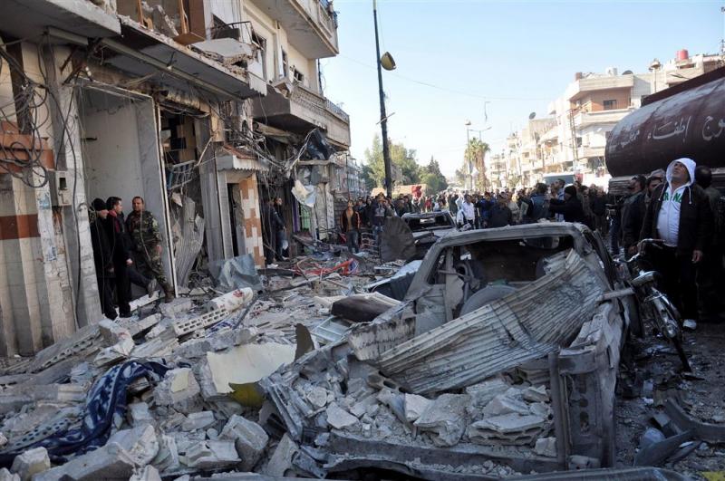 Bloedige aanslag in Syrische stad Homs