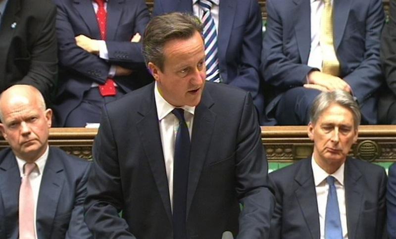 Cameron wekt woede met 'stelletje migranten'