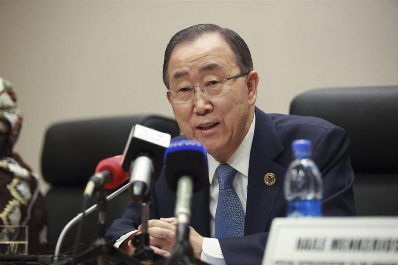 Ban Ki-moon gispt Noord-Korea