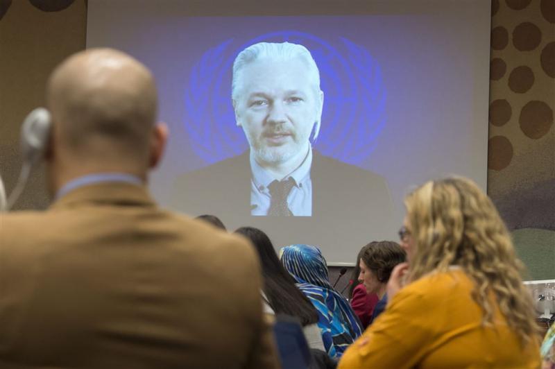 Assange: uitspraak VN-werkgroep wel bindend