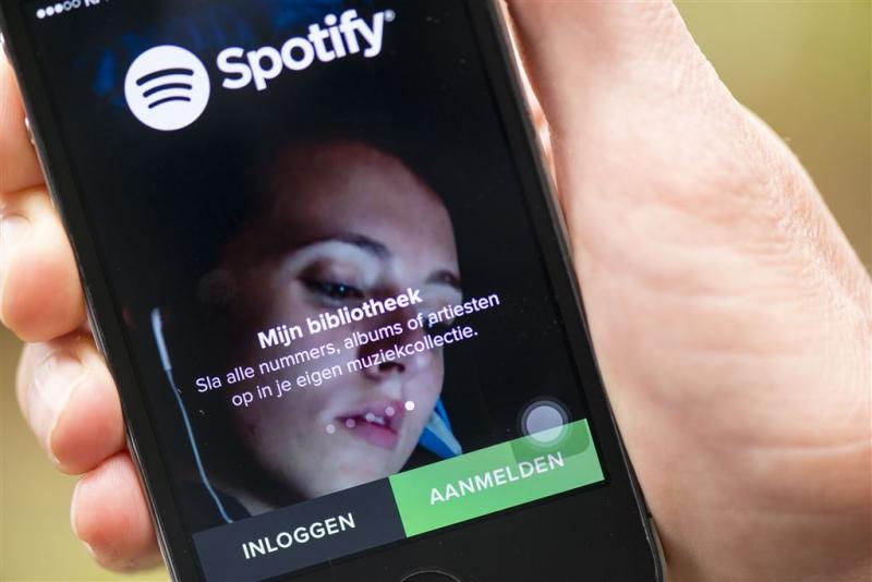 Spotify heer en meester in Nederland