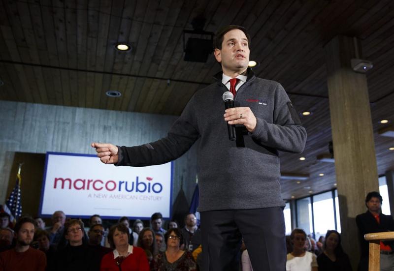 Rivalen halen uit naar 'onervaren' Rubio