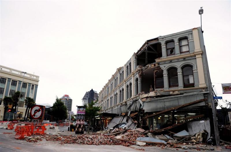Aardbeving schokt pas herbouwd Christchurch