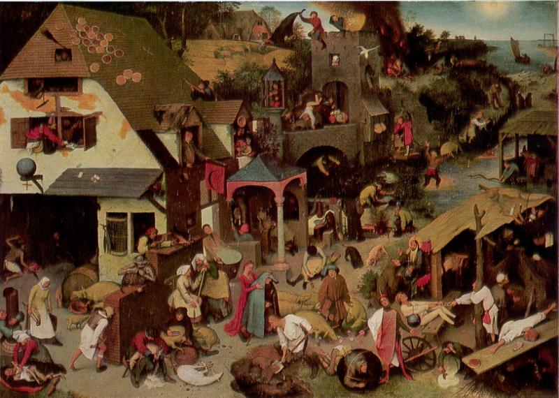 Bruegel spreekwoorden 