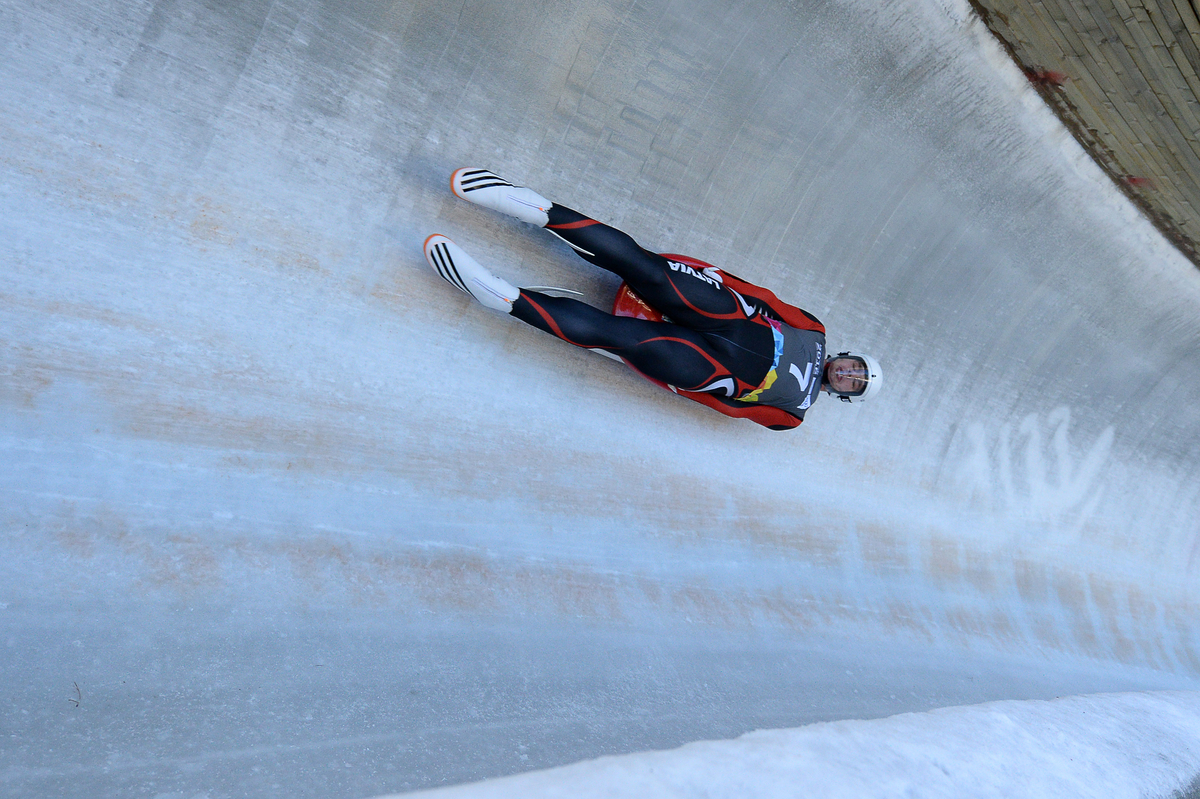 Kristers Aparjods op weg naar jeugdolympisch goud in Lillehammer (Foto: YIS/Thomas Lovelock)