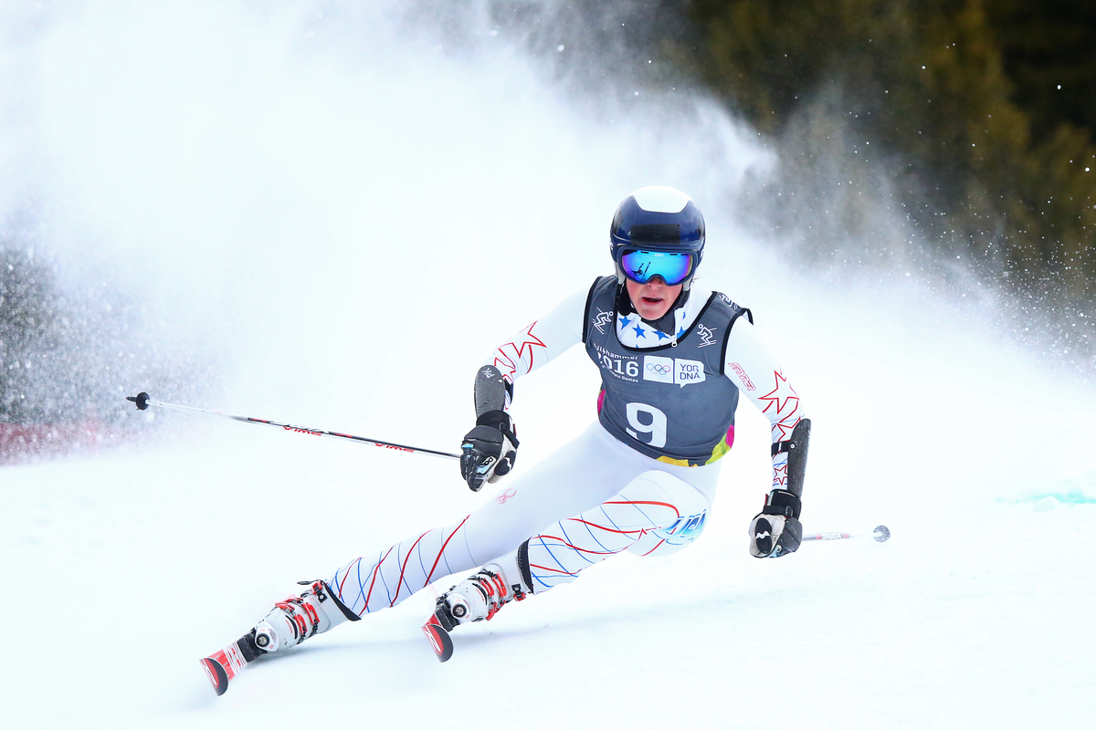 Radamus domineert het alpineskiën op de Spelen in Lillehammer (Foto: YIS/Simon Bruty)