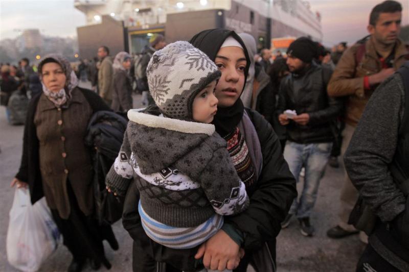Sterke afname asielzoekers Griekenland
