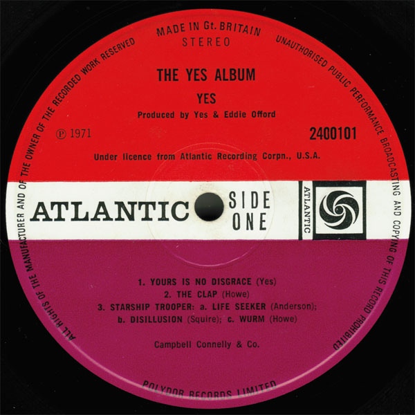 Yes - The Yes Album A