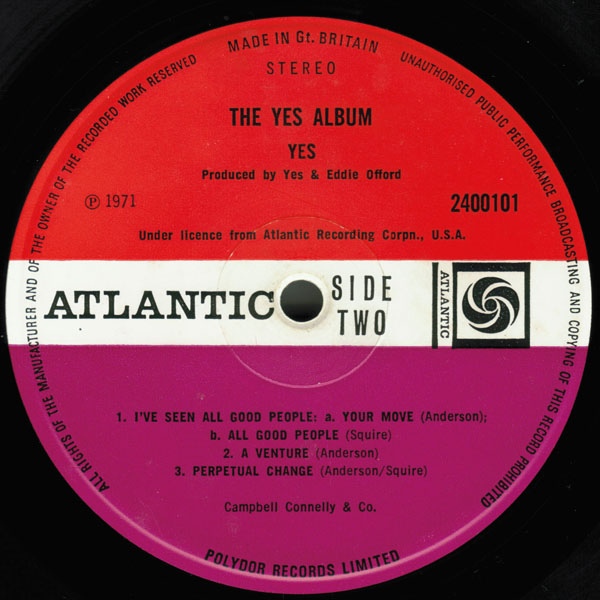 Yes - The Yes Album B