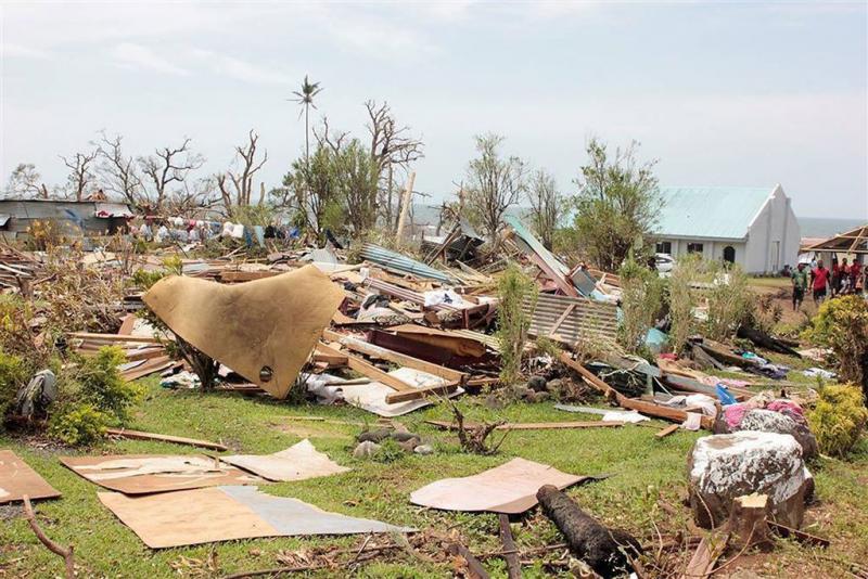 Tienduizenden Fijiërs dakloos na cycloon