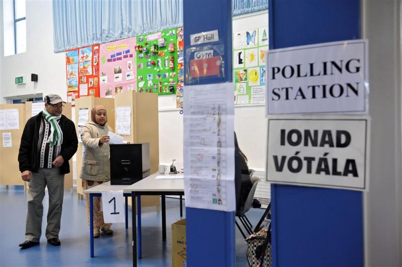 Exit polls: geen meerderheid coalitie Ierland