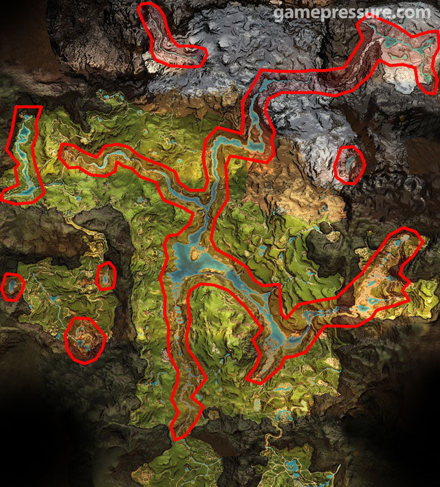 Height map Far Cry Primal
