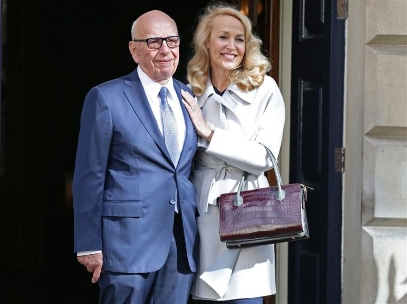 Rupert Murdoch (84) getrouwd