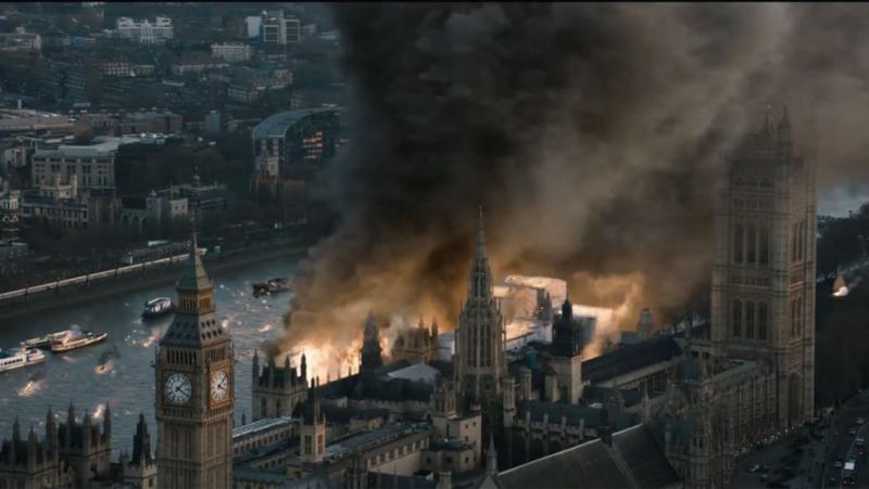 London Has Fallen chaos and destruction
