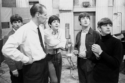 George Martin en The Beatles