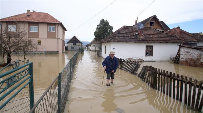Noodtoestand in Servië om noodweer