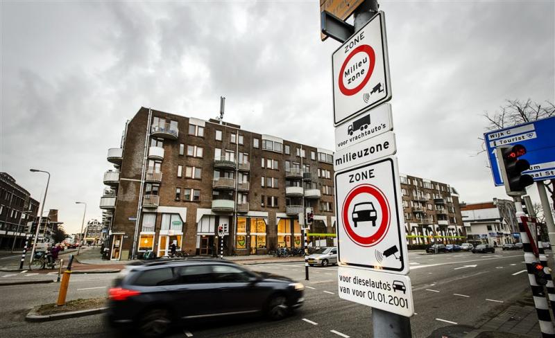 260 boetes milieuzone Utrecht kwijtgescholden