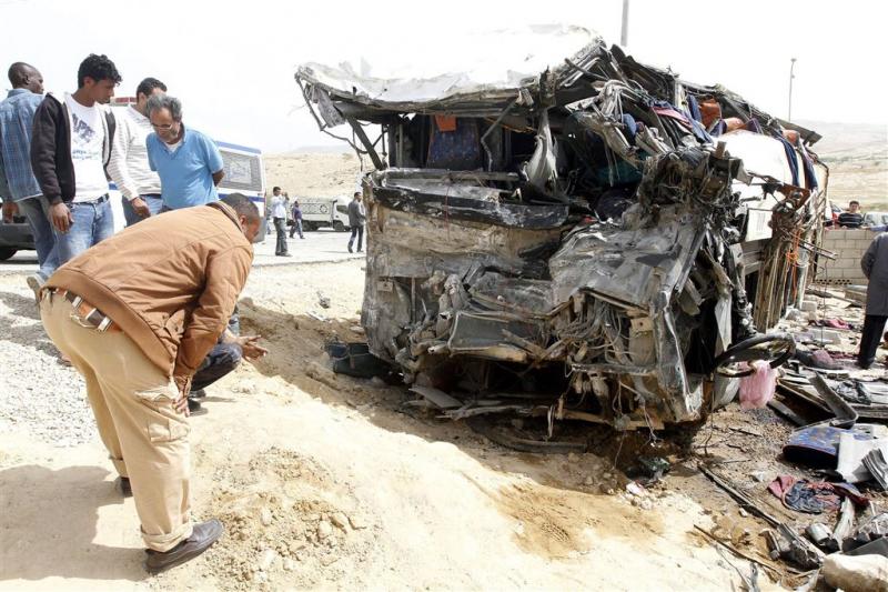 14 doden door busongeluk in Jordanië