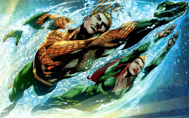 Aquaman en Mera