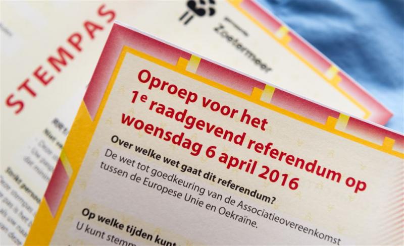 Kamervragen over flyer stempassen referendum