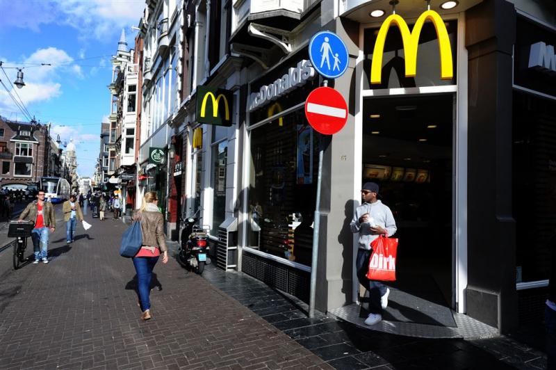 Omzet McDonald's dikt aan in Nederland