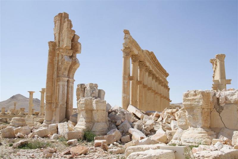 Massagraf gevonden in Palmyra