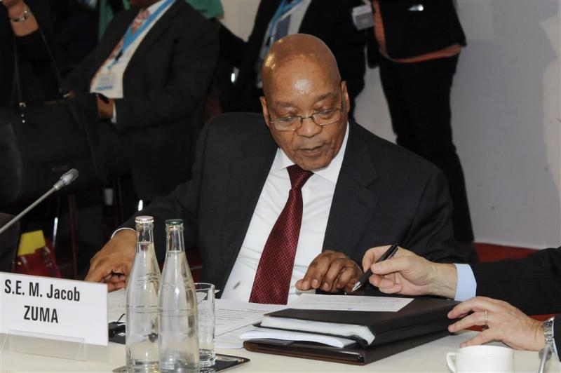 Geen afzettingsprocedure tegen president Zuma