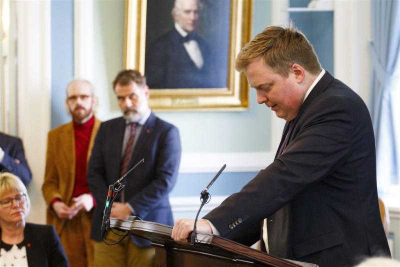 Premier IJsland vertrekt om Panama Papers