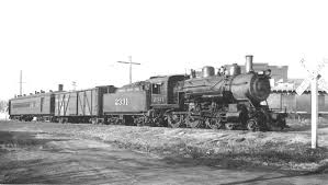 Een trein in 1934