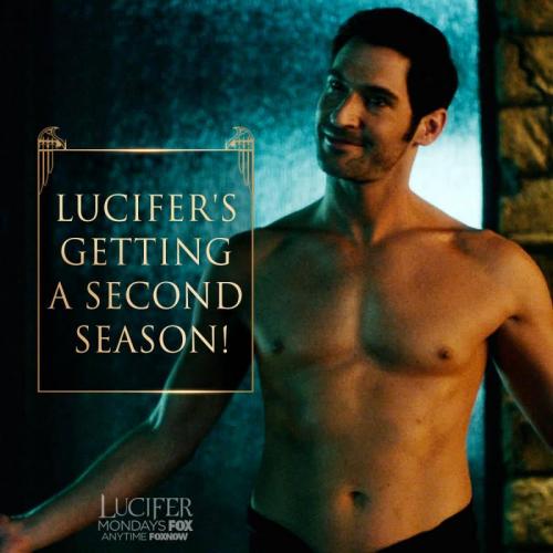 'Lucifer is getting a second season'
