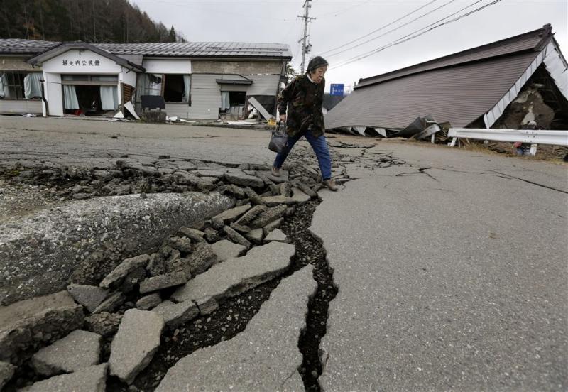 Doden na krachtige beving in zuiden Japan