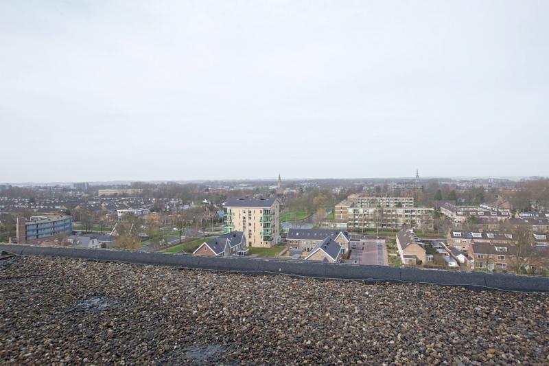 Uitzicht vanaf de Polanenflat in Heemskerk (Foto: Funda)