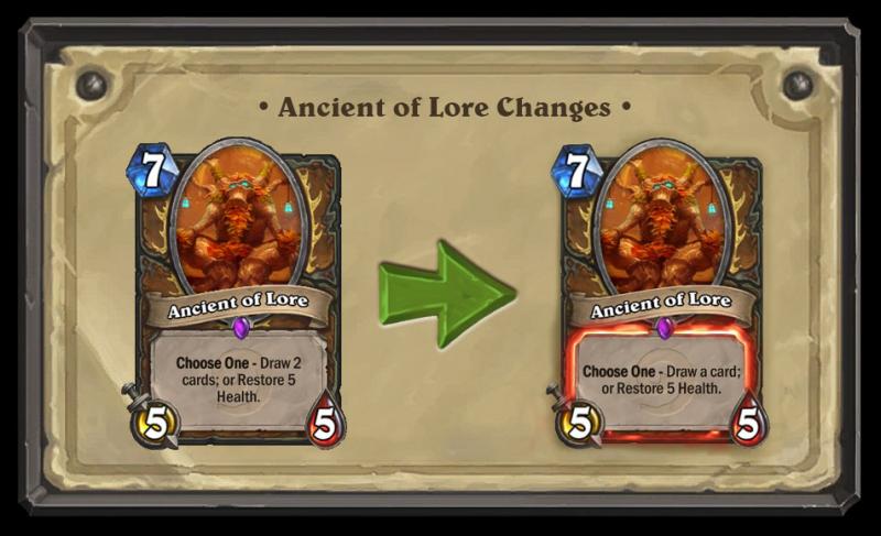 Ancient of Lore Nerf