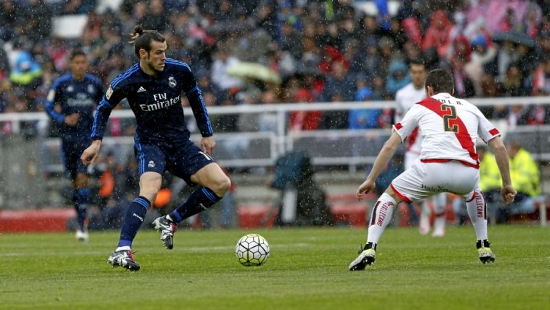 Gareth Bale zorgt dat de drie punten toch mee gaan met Real Madrid. (PRO SHOTS/Marca)
