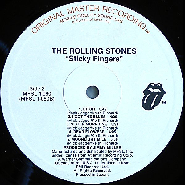 The Rolling Stones - Sticky Fingers B
