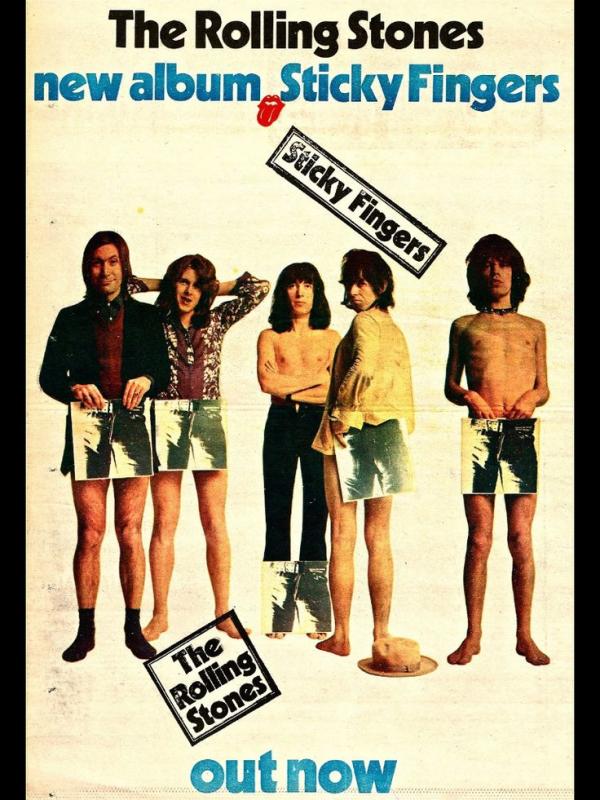 The Rolling Stones - Sticky Fingers poster 2
