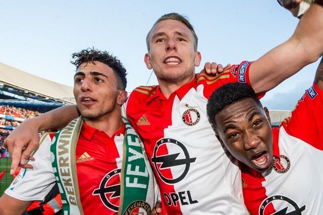 Rotterdam huldigt Feyenoord