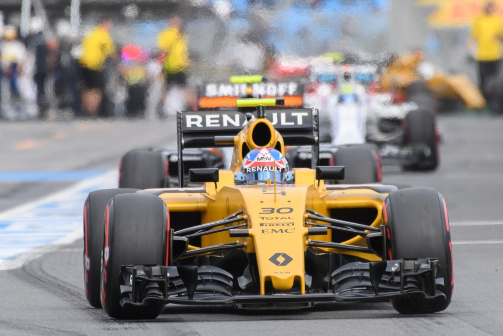 'Palmer nu al onder druk bij Renault, Ocon in beeld' (Pro Shots / Zuma Sports Wire)